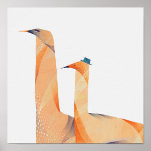 Affiche Oiseaux
