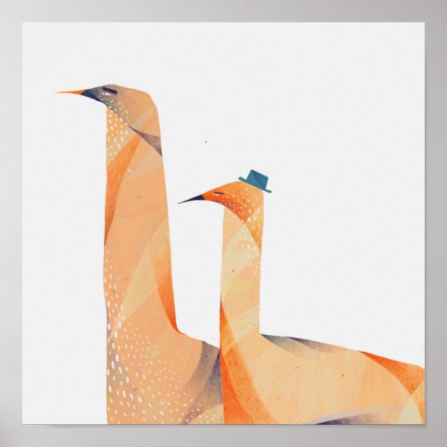 Affiche Oiseaux (Devant)