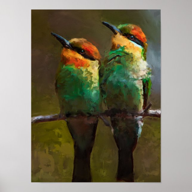 Affiche Oiseaux (Devant)