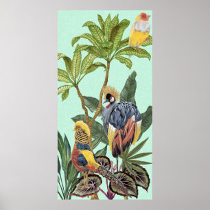 Affiche Oiseaux au Paradis - Grands Oiseaux