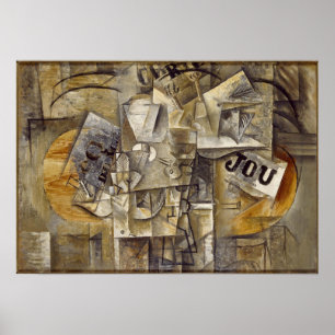 Affiche Oiseaux morts par Pablo Picasso (1912)