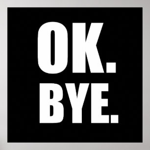 Affiche Ok, au revoir