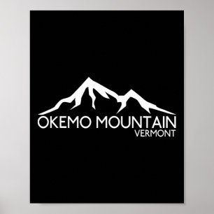 Affiche Okemo Mountain Skiing Vermont