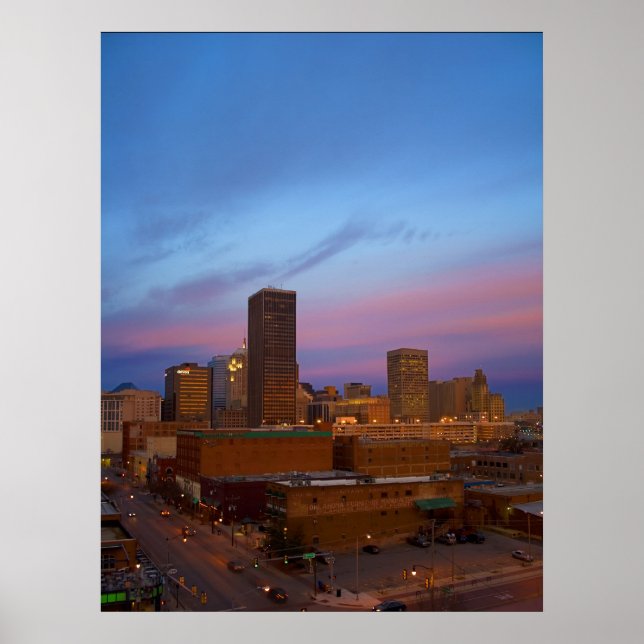 Affiche Oklahoma City Matin (Devant)