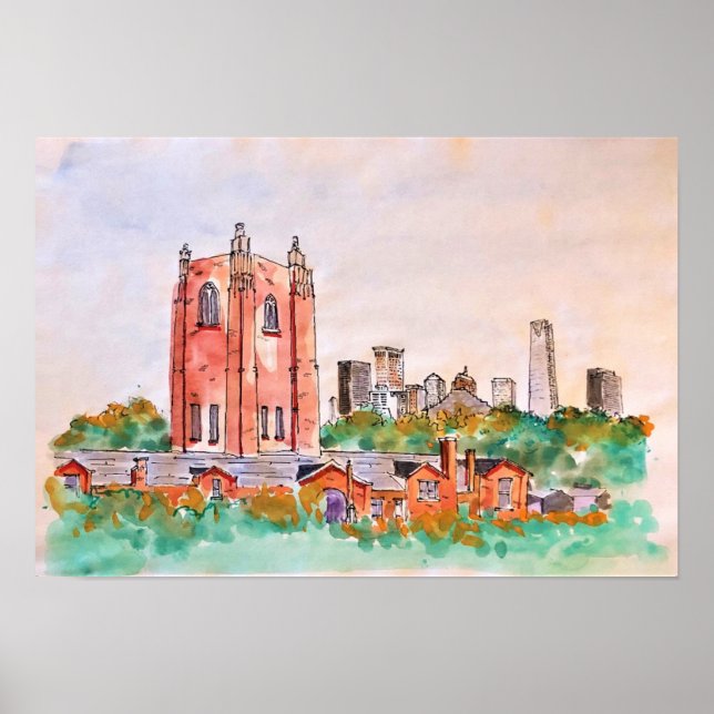 Affiche Oklahoma City University - OCU (Devant)