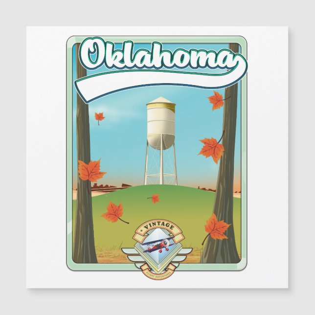 Affiche Oklahoma Travel (Devant)