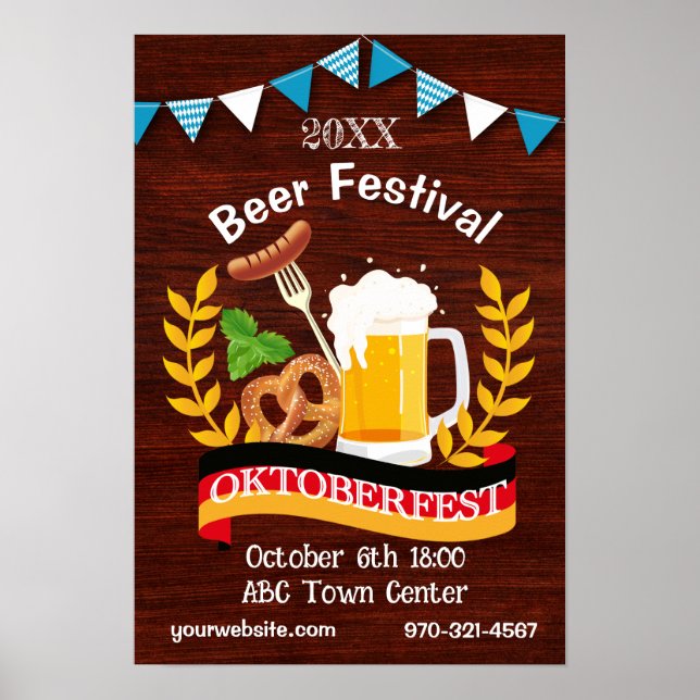 Affiche Oktoberfest (Devant)