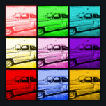 Affiche Old Classic Car Watercolor Pop Art Imprimer<br><div class="desc">Old Classic Car Watercolor Pop Art Imprimer "retro pop art" "pop art cool" "pop art" "vieilles voitures" "voiture ancienne" "voiture antique" "violet" "rouge" "vert" "bleu" "pop art" "aquarelle" "transport" "voitures classiques" "collection de voitures" "garage"</div>