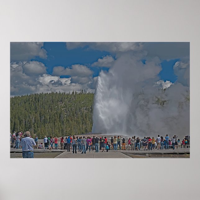 Affiche Old Faithful (Devant)