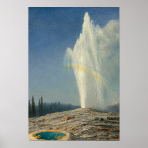 Affiche Old Faithful par Albert Bierstadt