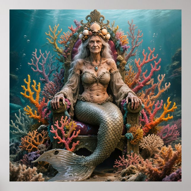 Affiche Old Mermaid (Devant)