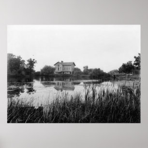 Affiche Old Mill à la gare