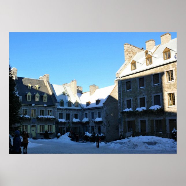 Affiche Old Québec, Québec, Canada (Devant)