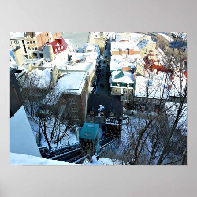 Affiche Old Québec, Québec, Canada (Devant)