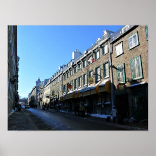 Affiche Old Québec, Québec, Canada