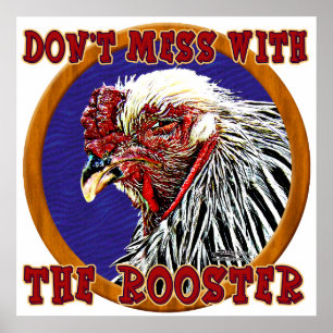 Affiche Old Rooster