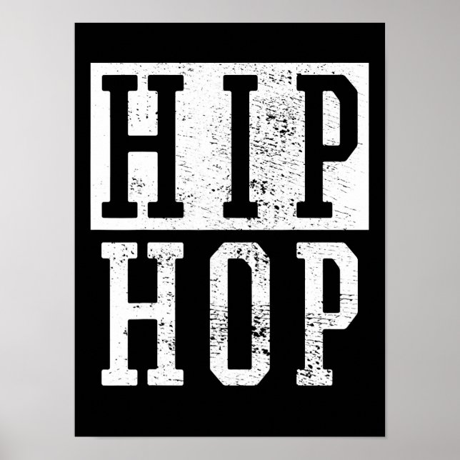 Affiche Old school 90 s Nineties Hip Hop Rap Damiseta (Devant)