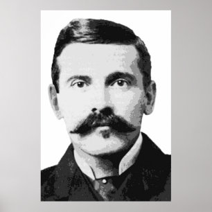 AFFICHE OLD WEST LEGEND DOC HOLLIDAY