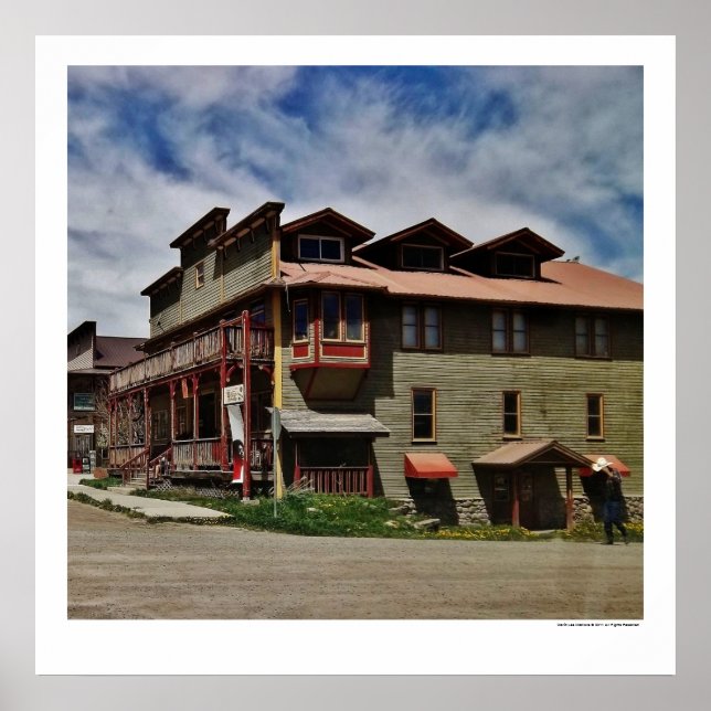 Affiche Old West Saloon et hôtel (Devant)