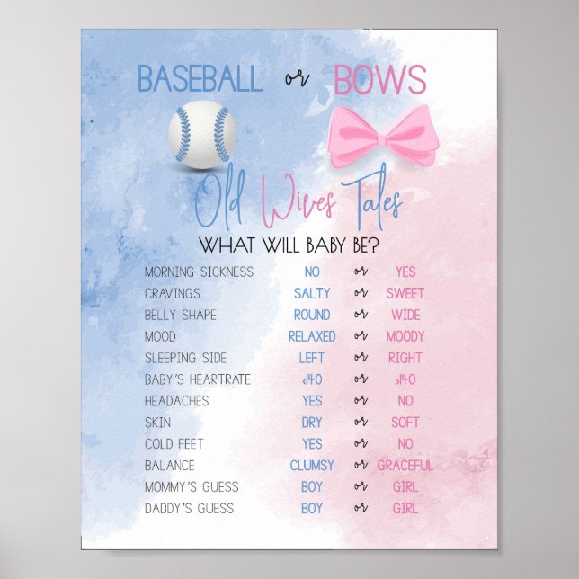 Affiche Old Wives Tales Genre révéler (Devant)