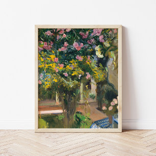 Affiche Oleandres Joaquín Sorolla