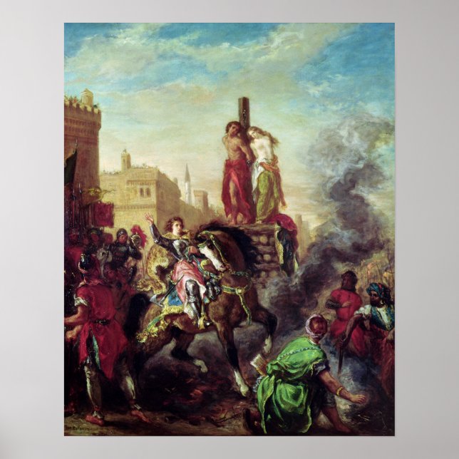 Affiche Olinda et Sophronie sur la Pyre (Devant)