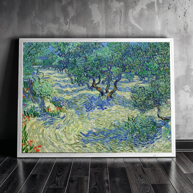 Affiche Olive Orchard, Vincent van Gogh (Créateur téléchargé)