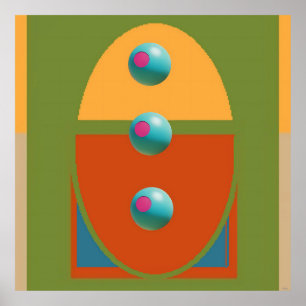 Affiche Olives TV, Partie 3 - Ken Gage Art