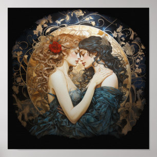 Affiche Olivia et Emma.