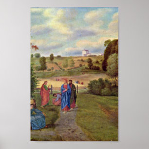 Affiche Olivier Ferdinand - Jésus et ses disciples