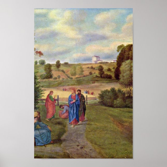 Affiche Olivier Ferdinand - Jésus et ses disciples (Devant)