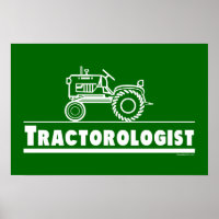 Ologiste de tracteur vert