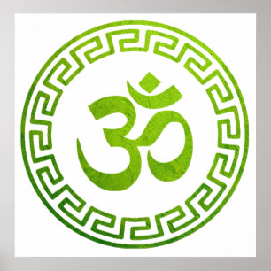 Affiche Om, Om Hindu, Om Symbole, Om Logo, Aum