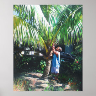 Affiche Ombre 2014 de noix de coco