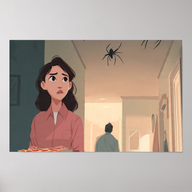 Affiche Ombre au-dessus (Devant)