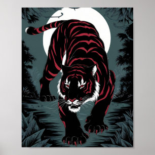 Affiche Ombre Crimson