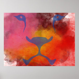 Affiche Ombre de tigre de fer