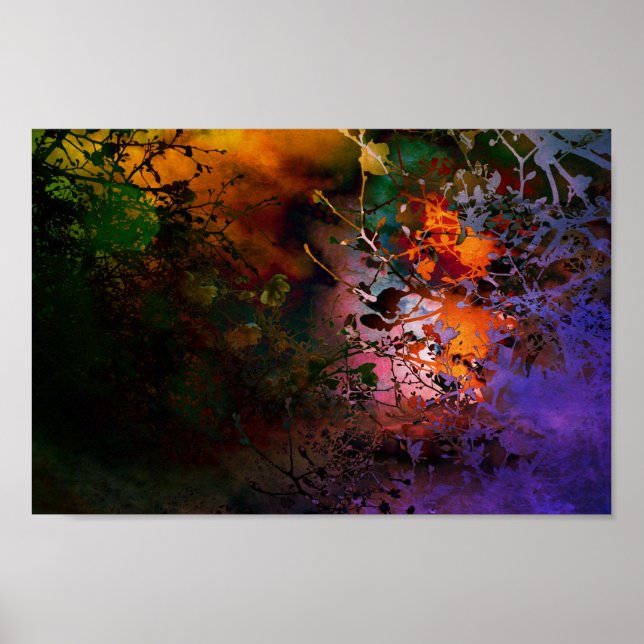 Affiche ombre des fleurs (Devant)