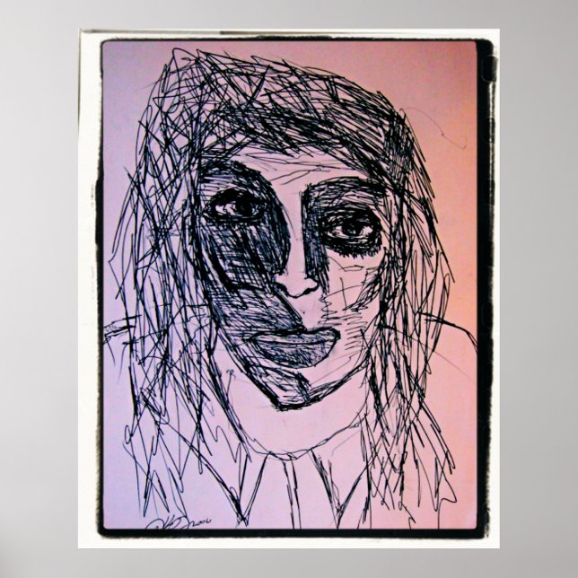 AFFICHE OMBRE TERRIFIANTE (Devant)