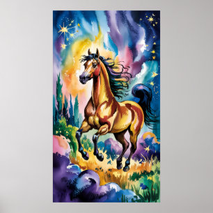 Affiche Ombres en jaune