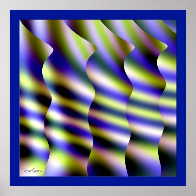 Affiche Ombres et points forts (Devant)