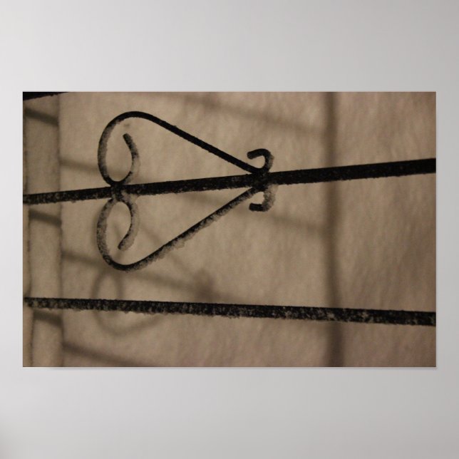 Affiche Ombres neige (Devant)