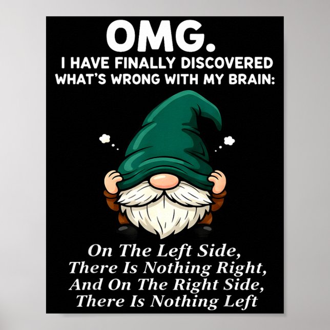 Affiche Omg I Have Finally Discovered What's Wrong With My (Devant)