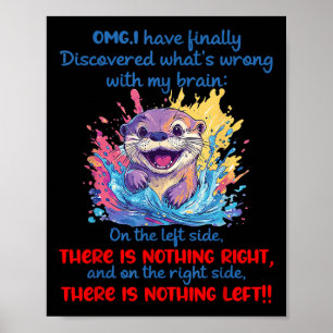 Affiche Omg J'Ai Finalement Découvert Ce Qui Ne Va Pas Ave
