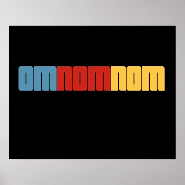 AFFICHE OMNOMNOM (Devant)
