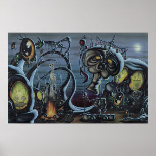 Affiche On a Quiet Moonlit Evening