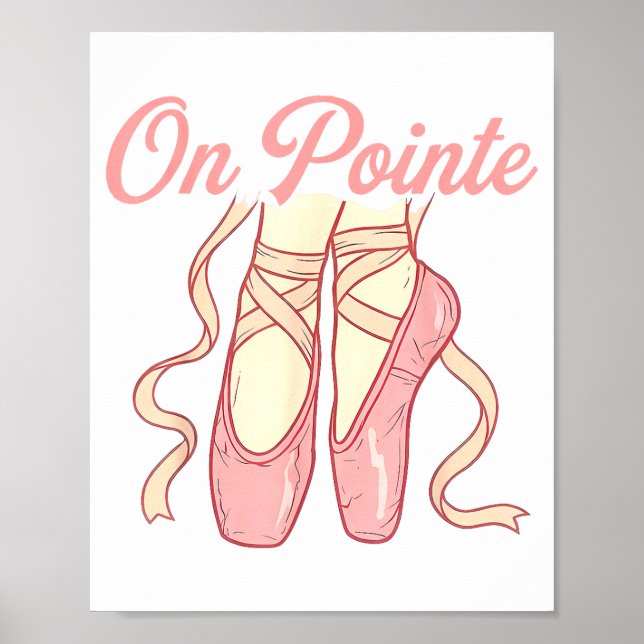 Affiche On Inte Ballet Funny Ballerina Pun Dance  (Devant)