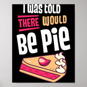 Affiche On m'a dit qu'il y aurait une tarte drôle de Thank