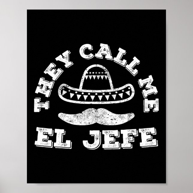 Affiche On M'Appelle La Chemise Du Parti El Jefe Cinco De  (Devant)