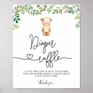 Affiche On peut attendre la tombola